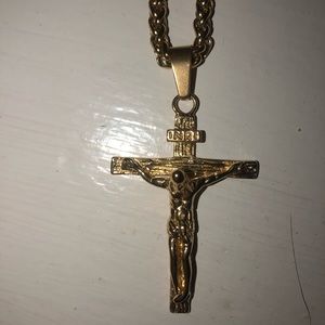 Stainless gold chain